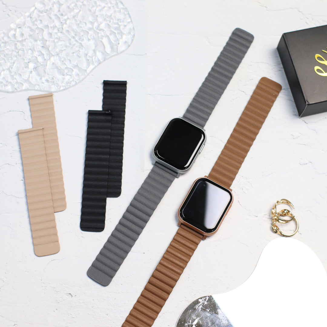 【EE02&EE02 Plus対応】レザー マグネットベルト  付け替えベルト幅22mm 8PRO81