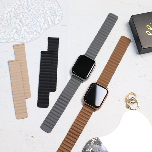 【EE02&EE02 Plus対応】レザー マグネットベルト  付け替えベルト幅22mm 8PRO81