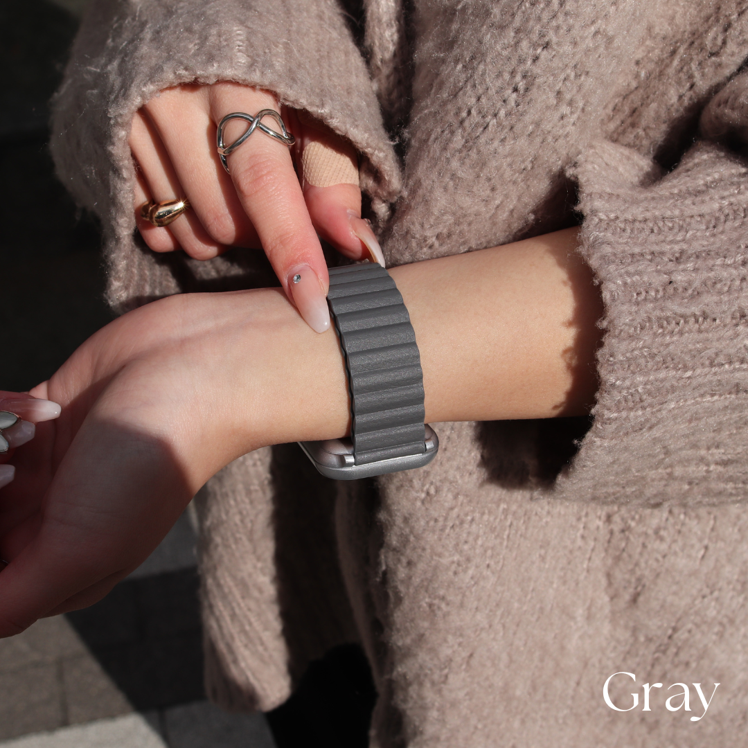 【EE02&EE02 Plus対応】レザー マグネットベルト  付け替えベルト幅22mm 8PRO81