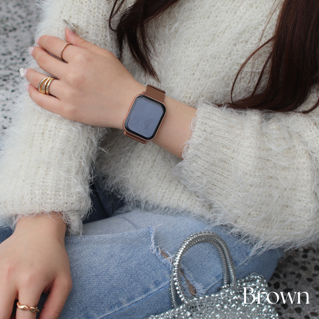 【EE02&EE02 Plus対応】レザー マグネットベルト  付け替えベルト幅22mm 8PRO81