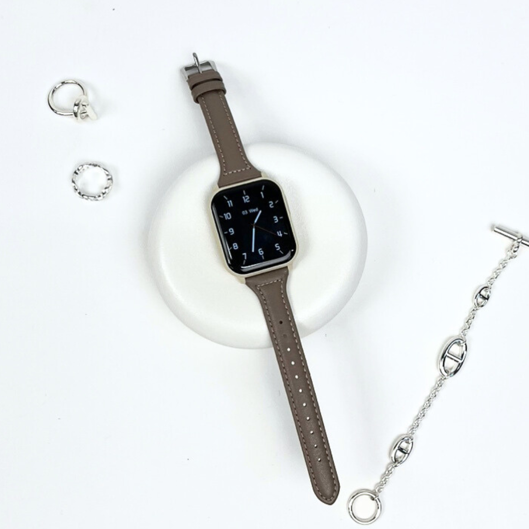 【EE02&EE02 Plus対応】タイトレザーベルト 付け替えベルト22mm