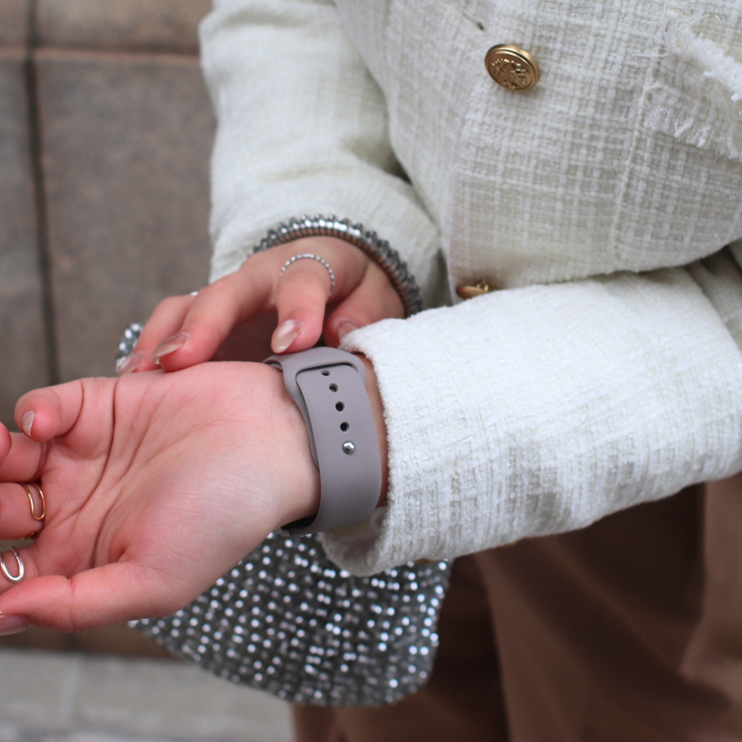 【EE02&EE02 Plus対応】シリコンベルト2点セット 付け替えベルト22mm