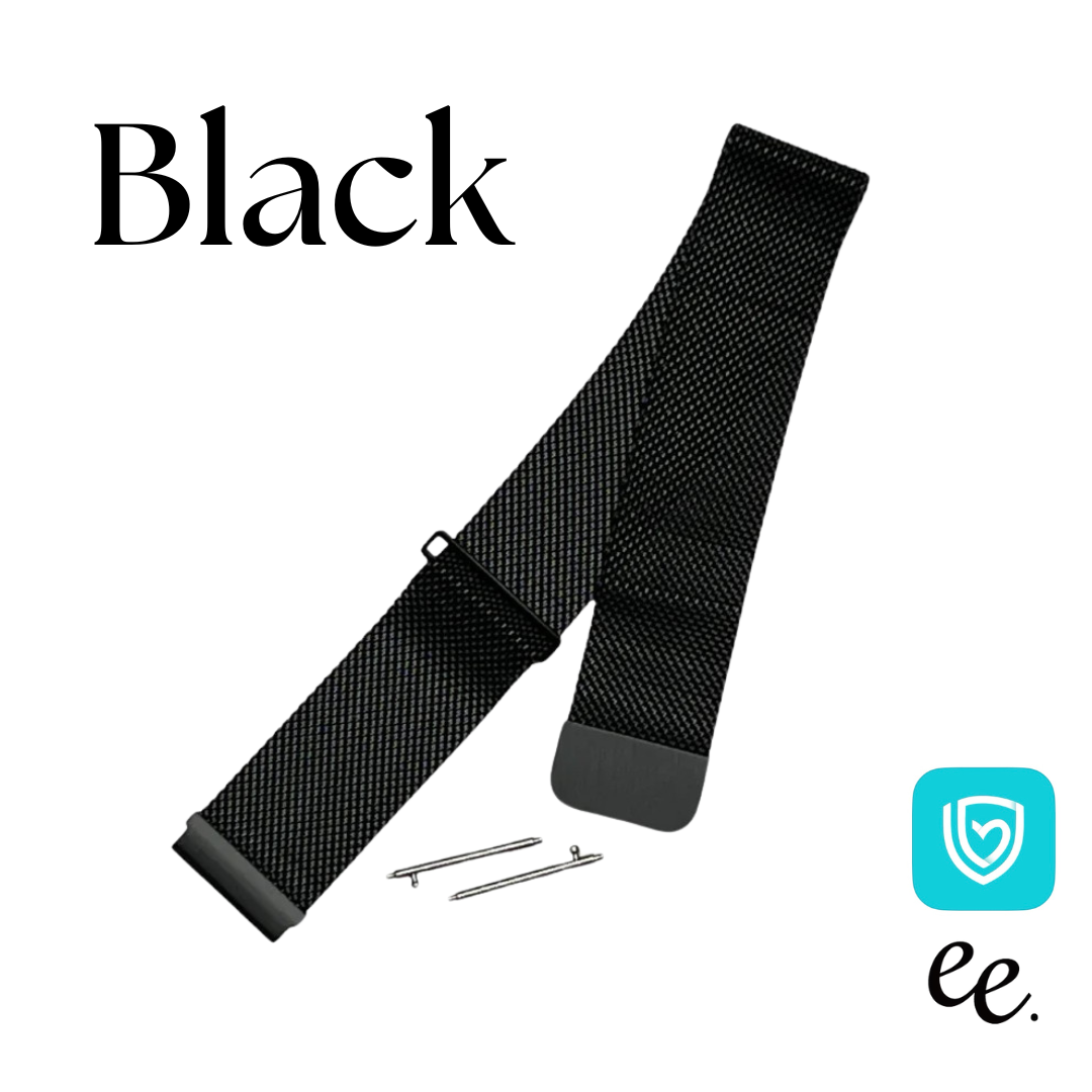 【EE02&EE02 Plus対応】ステンレスメッシュベルト 付け替えベルト22mm