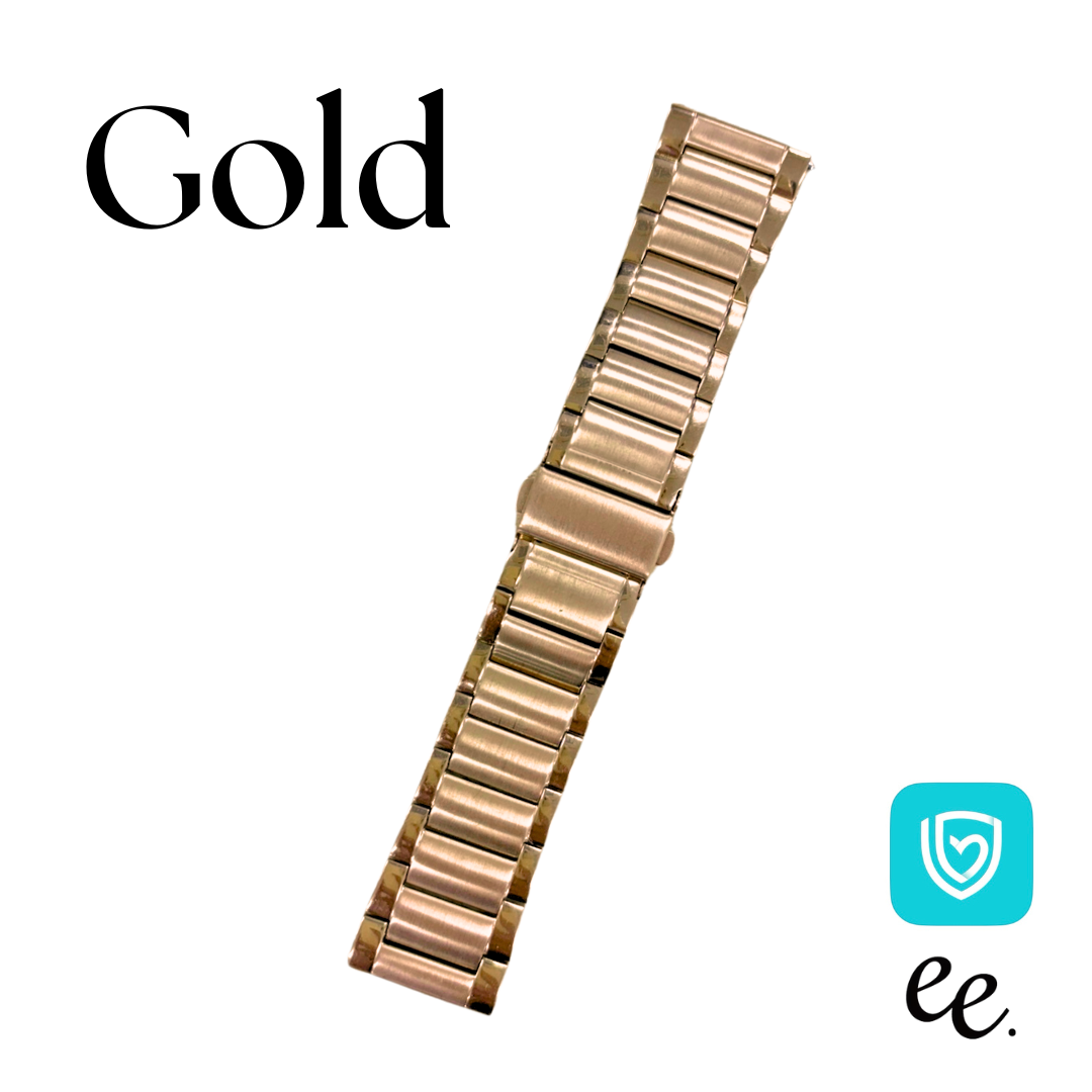 【EE02&EE02 Plus対応】ピュアステンレスベルト 付け替えベルト22mm