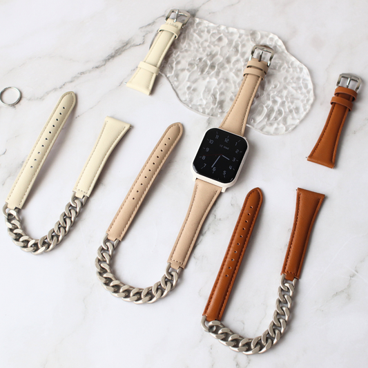 【EE02&EE02 Plus対応】ツイストレザーベルト 付け替えベルト22mm