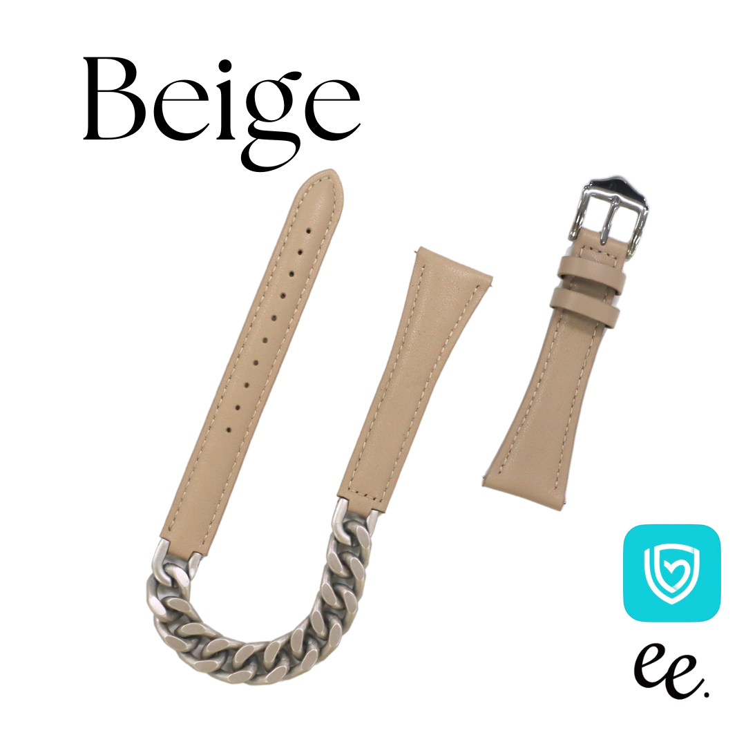 【EE02&EE02 Plus対応】ツイストレザーベルト 付け替えベルト22mm