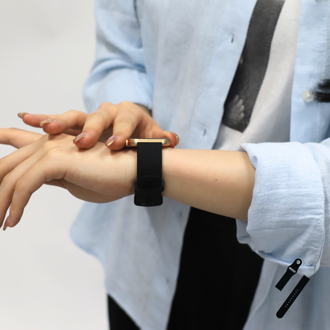 【EE03対応】シリコンベルト2点セット 付け替えベルト20mm