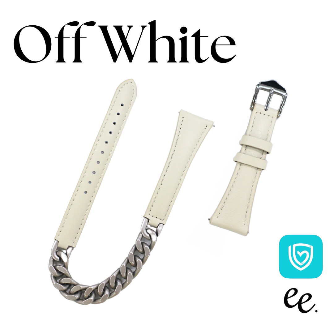 【EE02&EE02 Plus対応】ツイストレザーベルト 付け替えベルト22mm