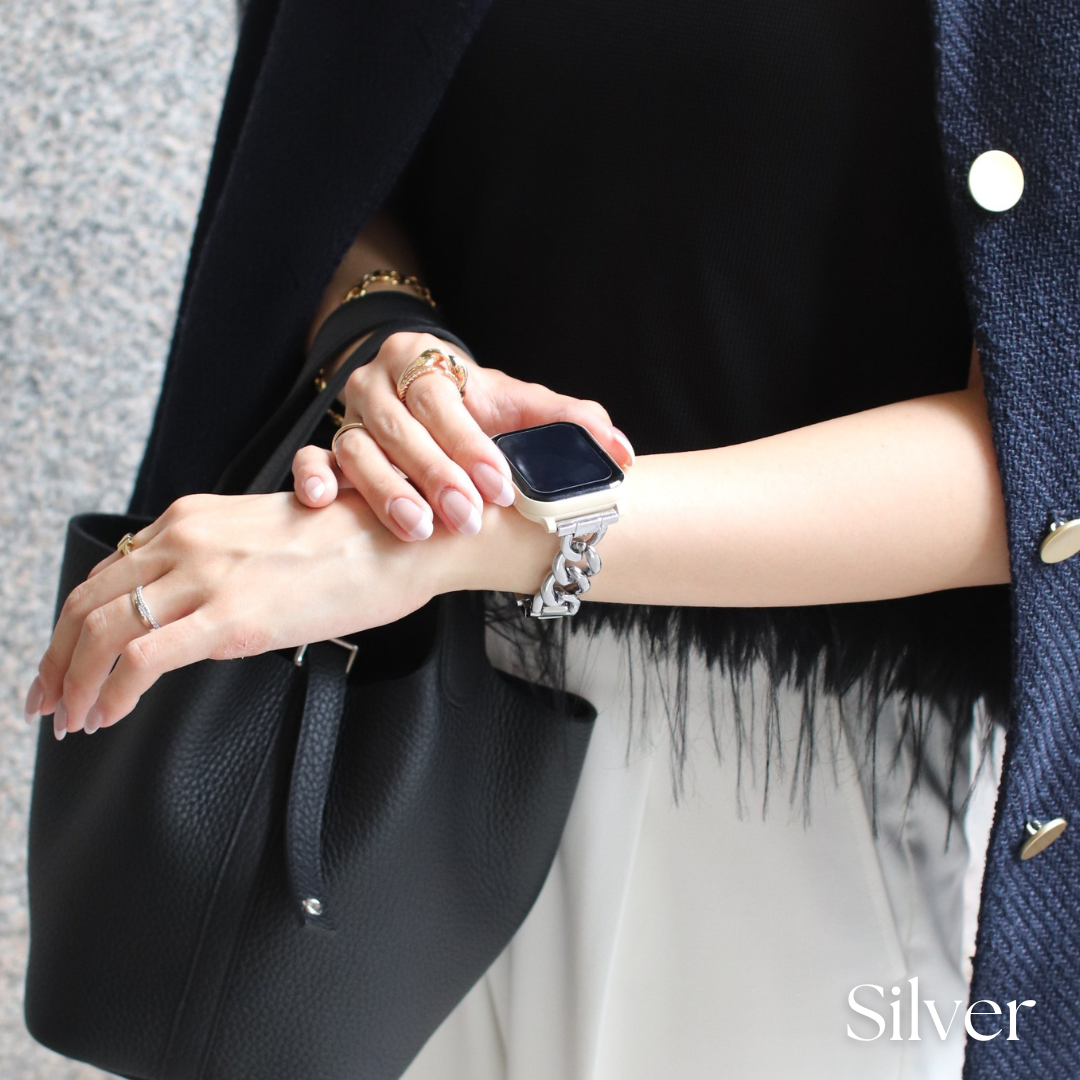 【EE02&EE02 Plus対応】アクセサリーチェーンベルト 付け替えベルト22mm