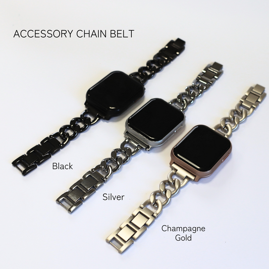 【EE02&EE02 Plus対応】アクセサリーチェーンベルト 付け替えベルト22mm