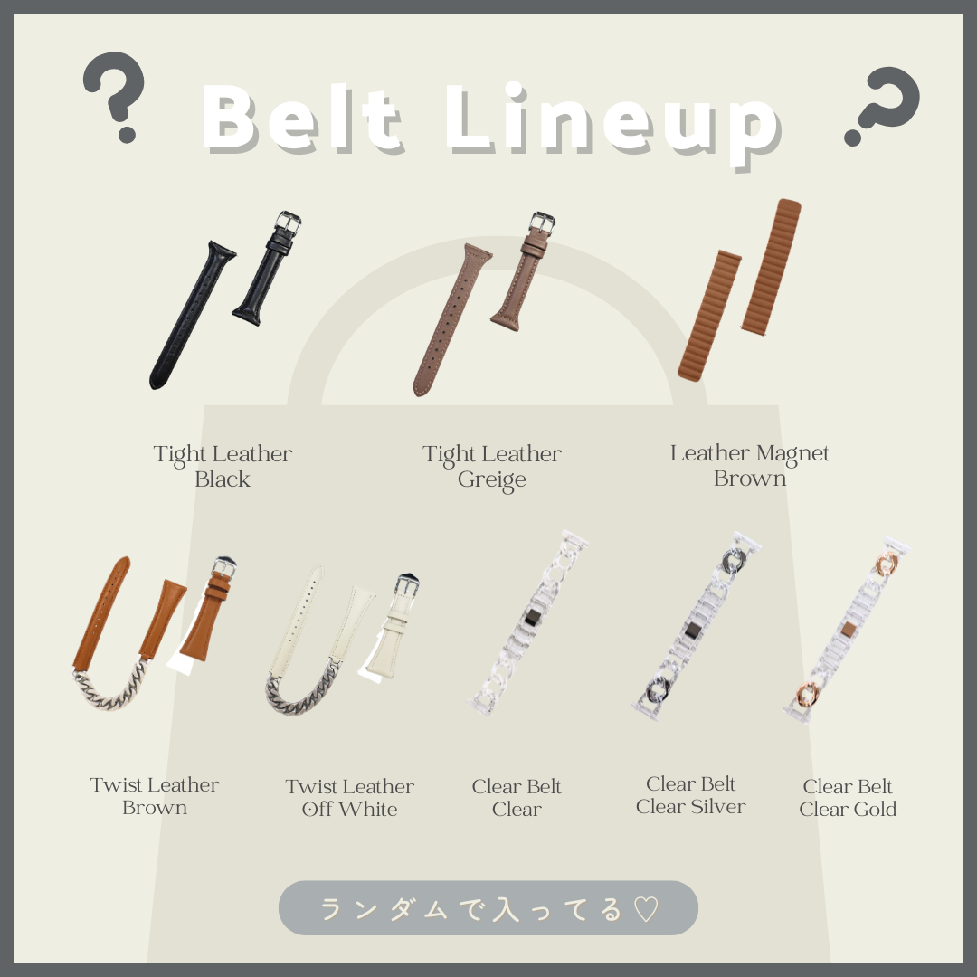 【EE02&02Plus対応】新春 ベルトセット福袋 B