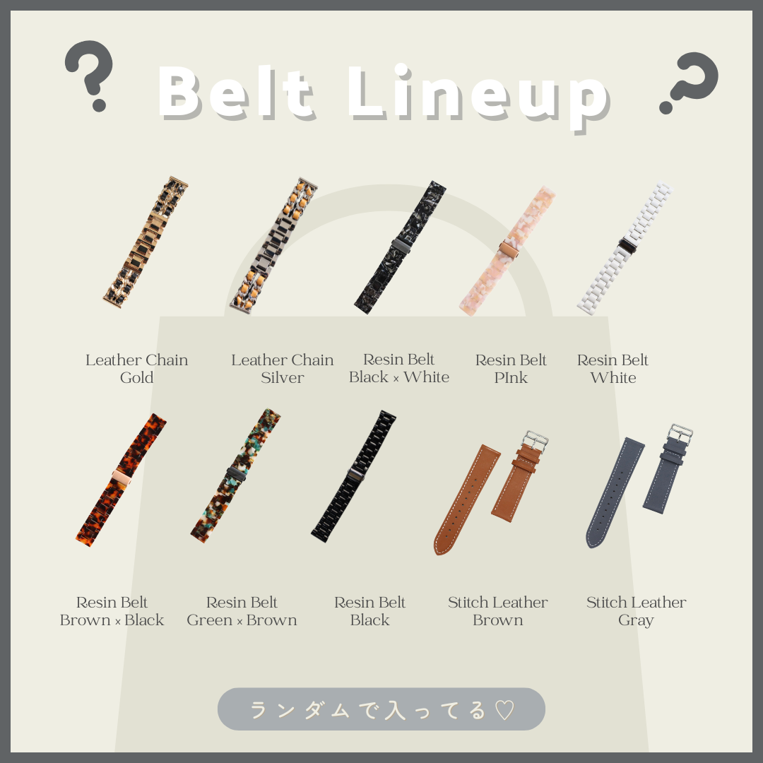 【EE02&02Plus対応】新春 ベルトセット福袋 B