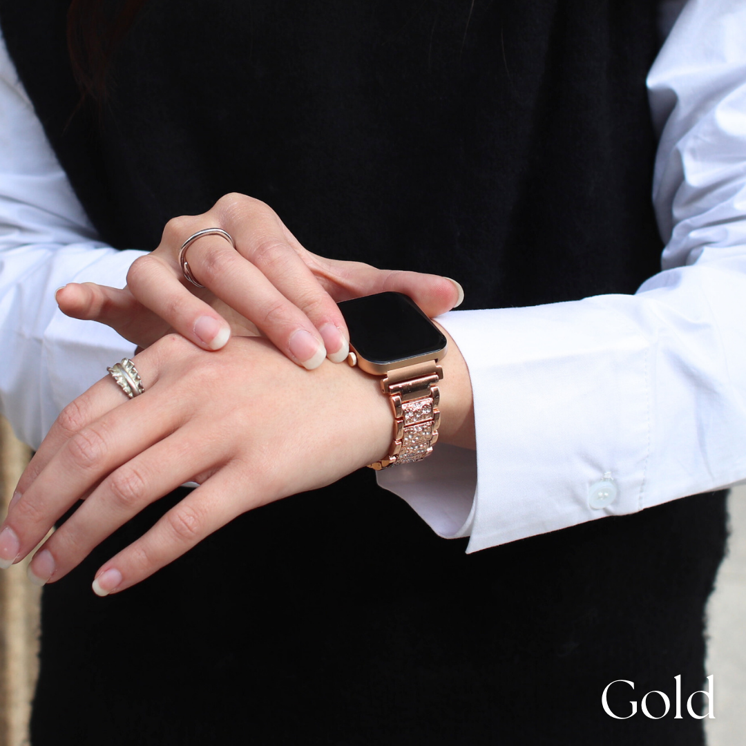 【EE03対応】ラメストーンベルト　付け替えベルト20mm