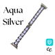 aqua silver