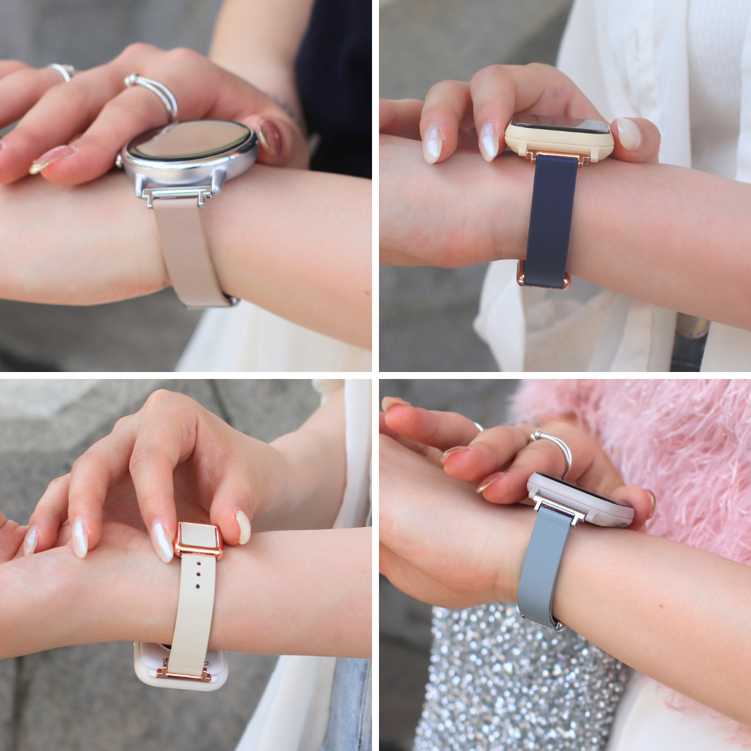 【EE02＆EE02 Plus対応】スクエアバックルベルト　付け替えベルト22mm