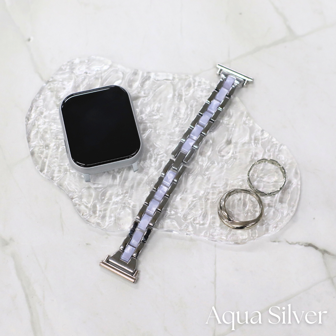 【EE02＆EE02 Plus対応】マーブルジュエリーベルト　付け替えベルト22mm