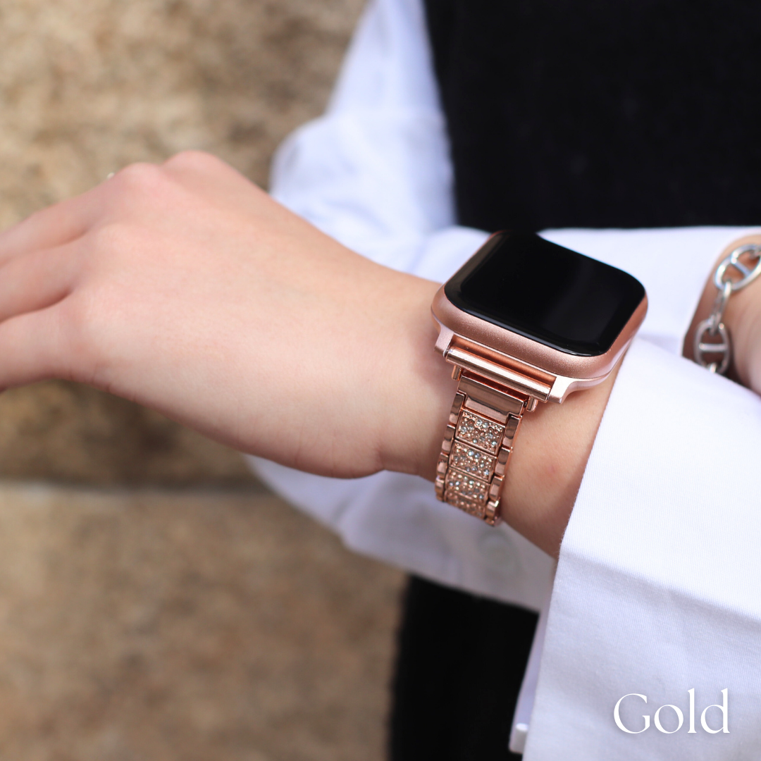 【EE02＆EE02 Plus対応】ラメストーンベルト　付け替えベルト22mm