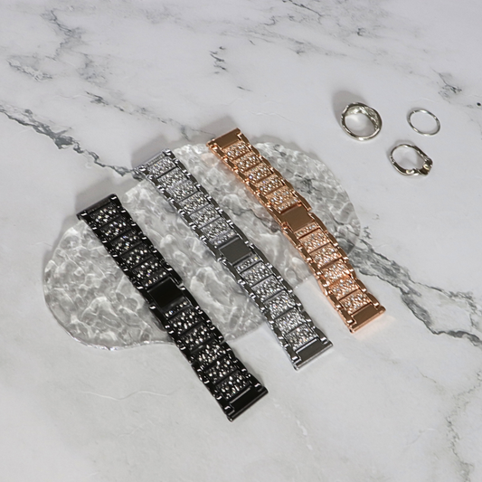 【EE03対応】ラメストーンベルト　付け替えベルト20mm