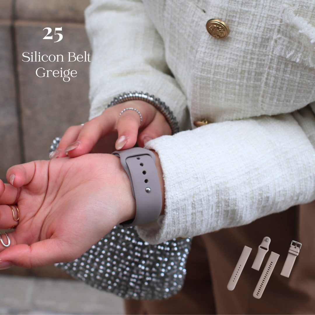 【５周年スペシャルセット】EE02 ゴールドステンレスメッシュベルト＋お好みのベルト＋保護フィルム≪バッテリープレゼント≫