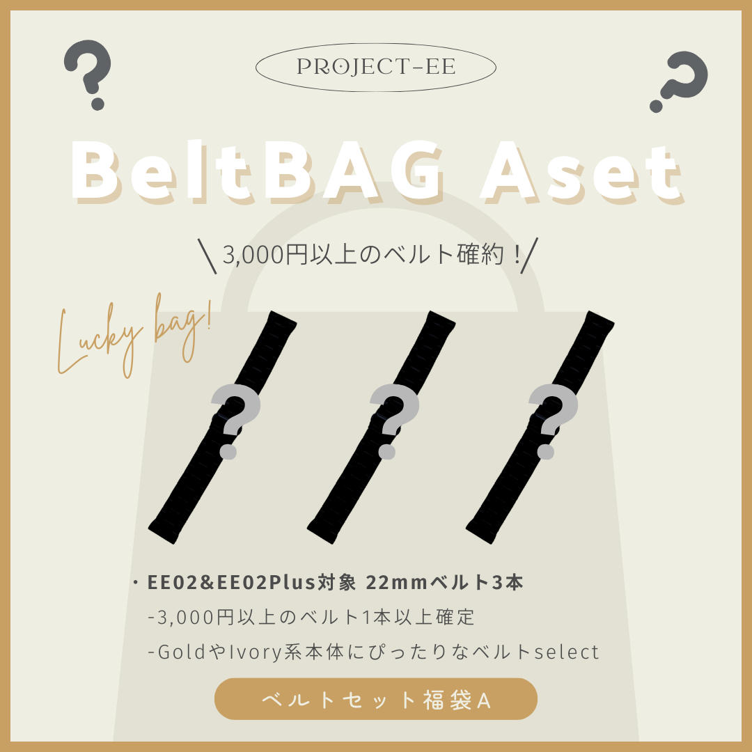 【EE02&02Plus対応】新春ベルトセット福袋 A