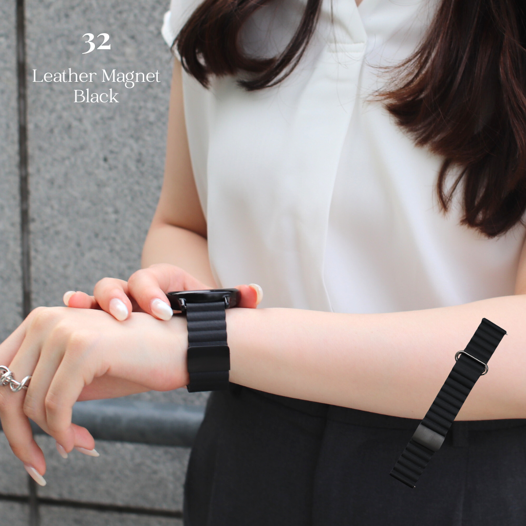 【５周年スペシャルセット】EE02 シュガーホワイト×グレージュシリコンベルト＋お好みのベルト＋保護フィルム≪バッテリープレゼント≫