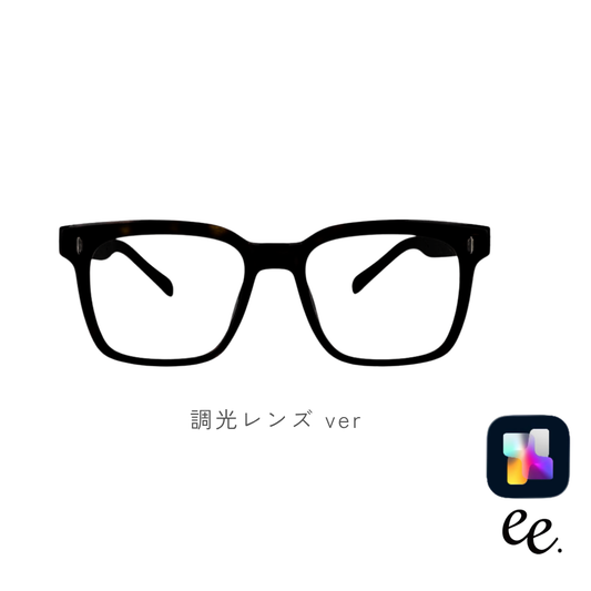 【予約販売 |年内発送予定】EE SMART AI GLASS調光レンズver | Black
