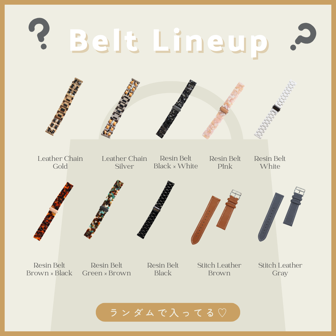 【EE02&02Plus対応】新春ベルトセット福袋 A