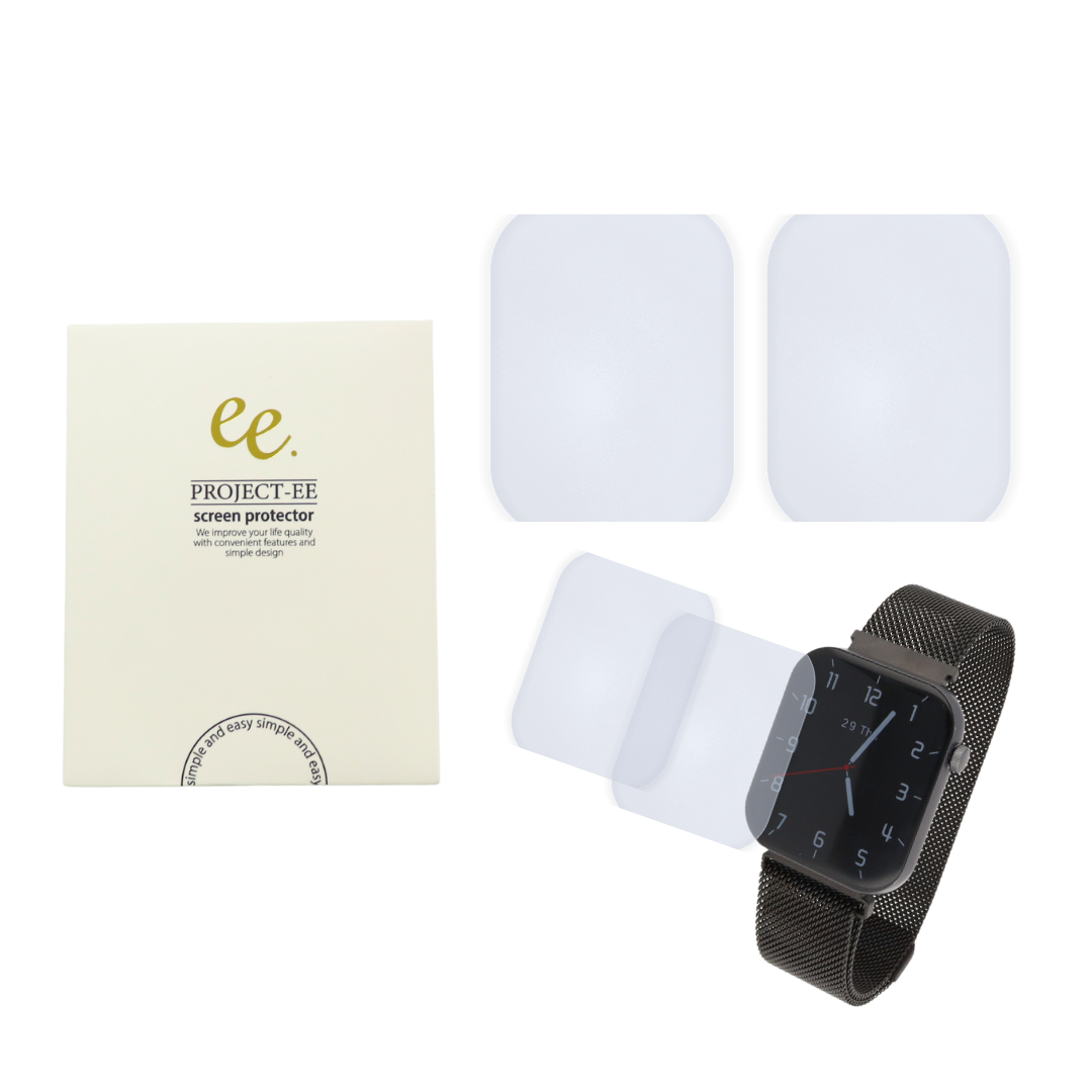 【EE03 スマートウォッチ専用】保護フィルム2枚セット