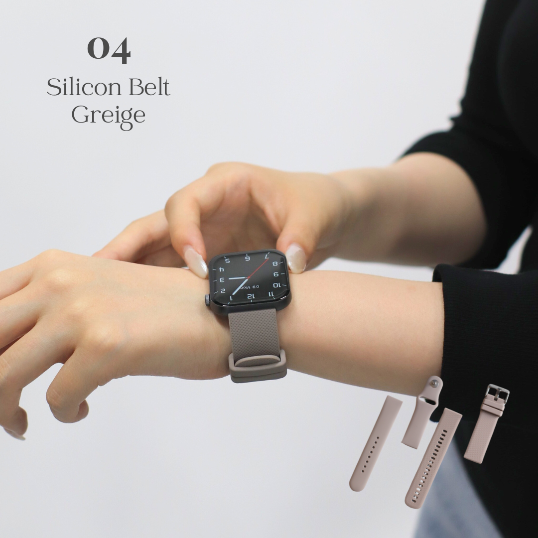 【５周年スペシャルセット】EE03 ブラックステンレスメッシュベルト＋お好みのベルト＋保護フィルム≪バッテリープレゼント≫