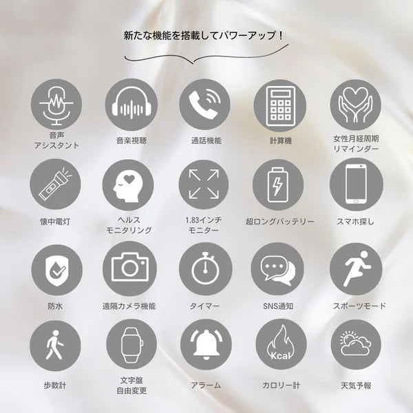 【クリスマスセット】EE02 ブラックステンレスメッシュベルト＋アクセサリーチェーンベルトBlack＋保護フィルム