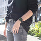 PROJECT-EE スマートウォッチ ブラックxステンレスメッシュブラック Eastend001 BK M BK ホワイト シリコンラバー ベルトバンド セット マグネット式 ミラネーゼループ